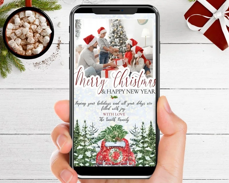 Digital Christmas Card Design To buy