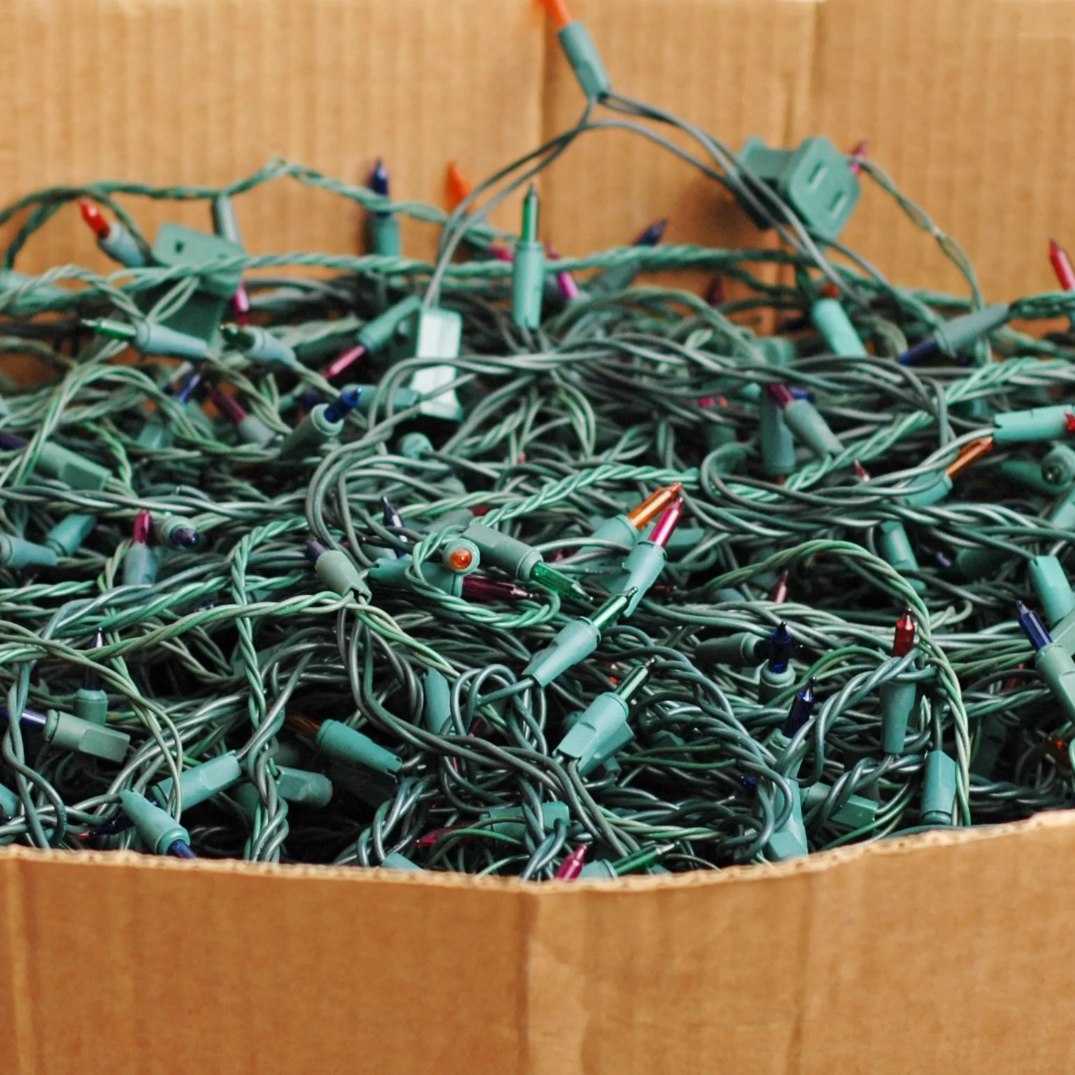 Image for Ways To Store Christmas Lights