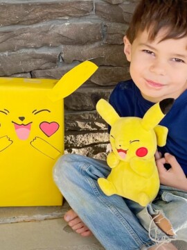 Pokemon Pikachu Valentines Box Tutorial