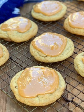 Salted Bourbon Caramel Cookie Recipe