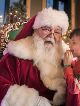 Santa at Great Wolf Lodge