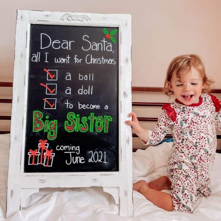 Image for Winter Pregnancy Announcement Photos