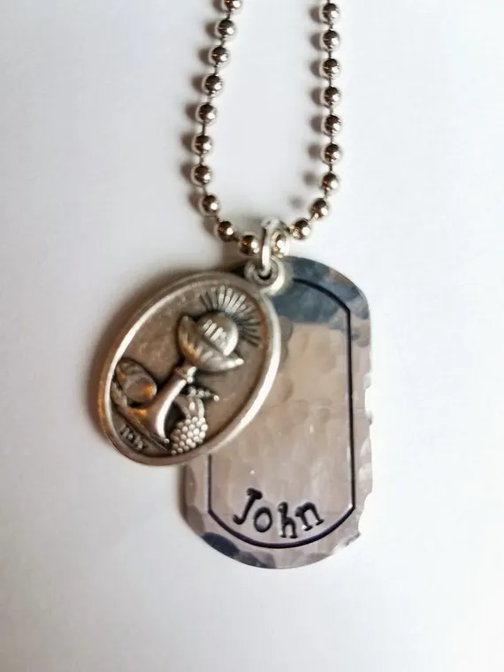 Image for Boy First Communion Necklace