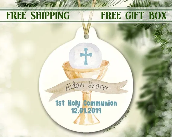 Image for First Holy Communion Christmas Tree Ornament