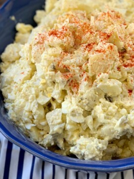 Classic American Russet Potato Salad Recipe