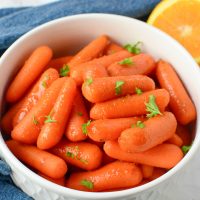 Sweet Orange Glazed Baby Carrots Recipe
