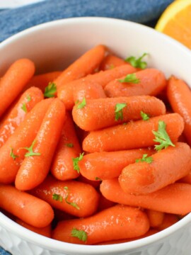 Sweet Orange Glazed Baby Carrots Recipe