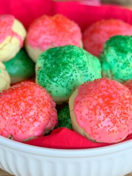 Easy Italian Sugar Cookies For Christmas