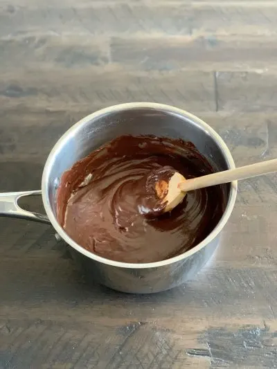 Cherry Fudge Frosting In Pot Cherry Fudge Frosting In Pot