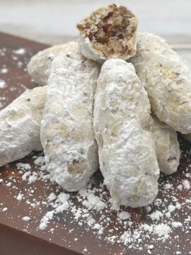 Cream Cheese Pecan Finger Cookies Recipe