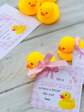 free printable rubber duck valentines