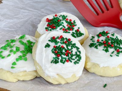 Soft Frosted Anise Sugar Cookies