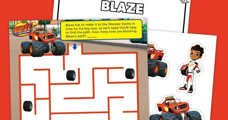 Image for Free Blaze Printables
