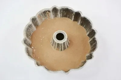 Salted Caramel Pound Cake Batter