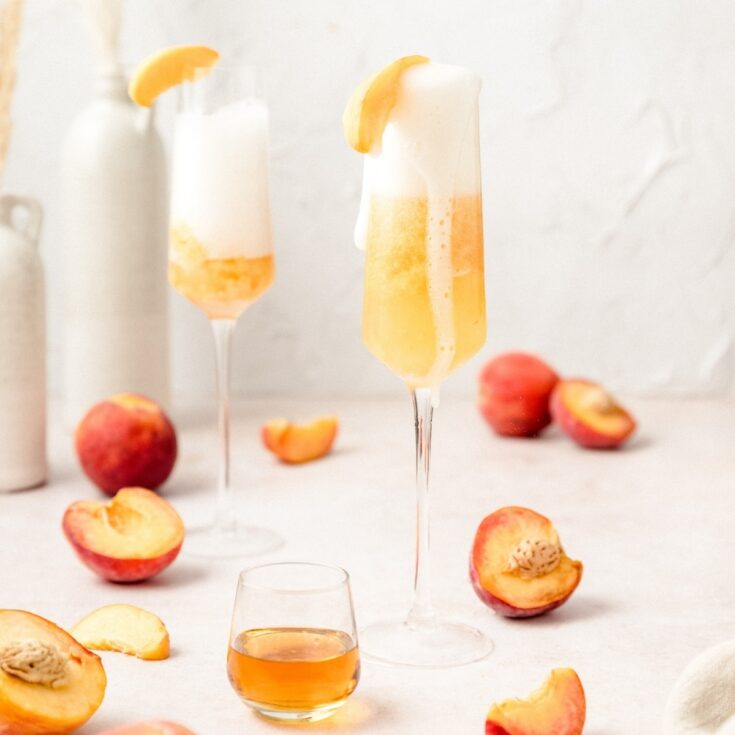 Image for Frozen Peach Bellini's Recipe