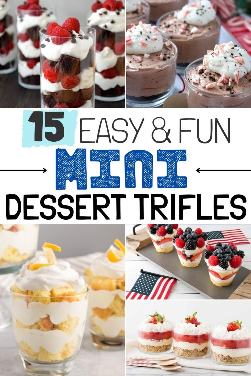 Need an individual dessert for an occasion? These mini trifle dessert recipes are insanely good!