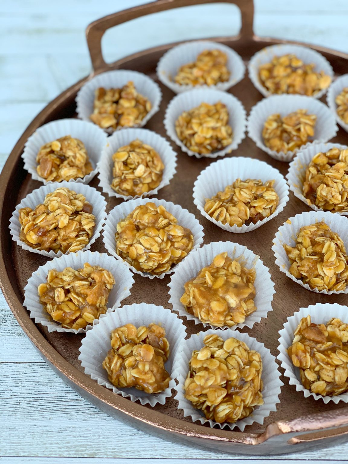Easy NoBake Butterscotch Oat Cookies
