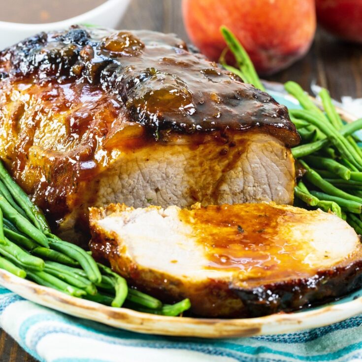 Image for Peach Glazed Pork Roast