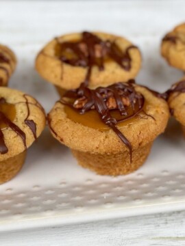 Turtle Pecan Cookie Cups Recipe