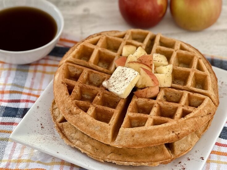 Homemade Apple Spice Waffle Recipe