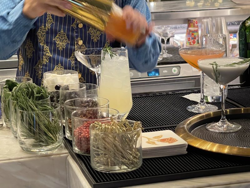 Cocktails and drinks at Enchanted Rose