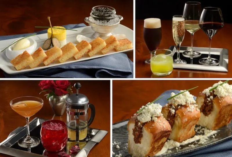 Food at Enchanted Rose