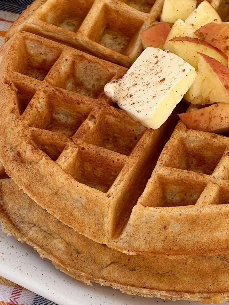 Cinnamon Apple Waffle Recipe