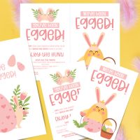 Printable "You've Been Egged" Easter Game