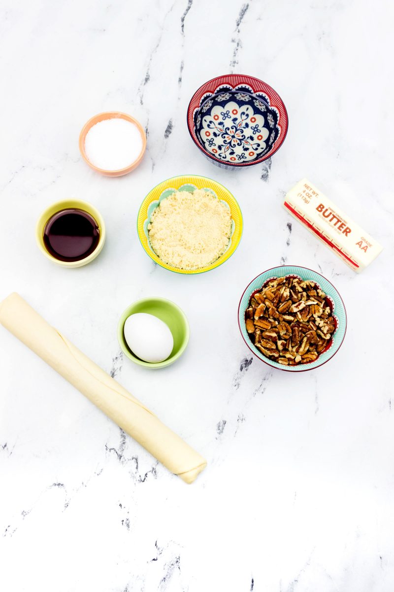 Pecan Tassie Ingredients