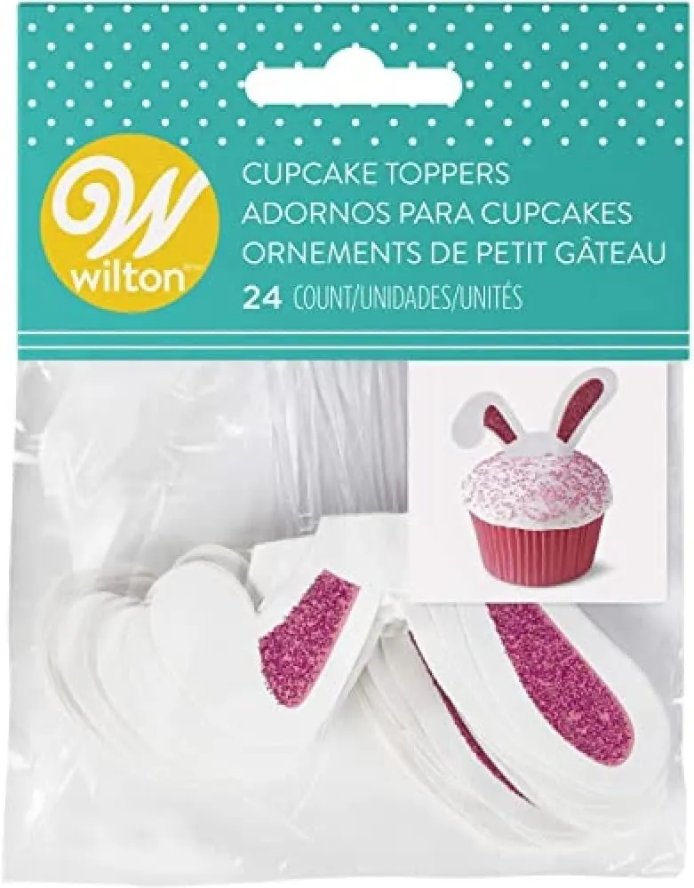 Bunny Ears Cupcake Topper on Amazon