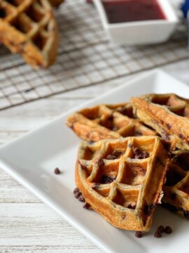 Cherry Chocolate Chip Waffle Recipe