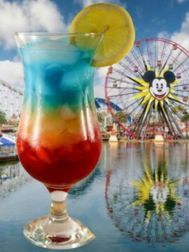 Disney Pixar Pier Funwheel Cocktail Recipe