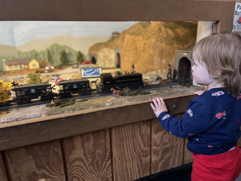 Model trains at Virginia Transportation Museum
