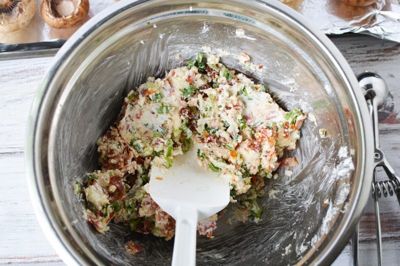 Stuffing Mix in Bowl