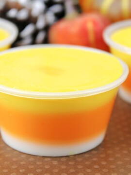 Halloween Candy Corn Jello Shot Recipe