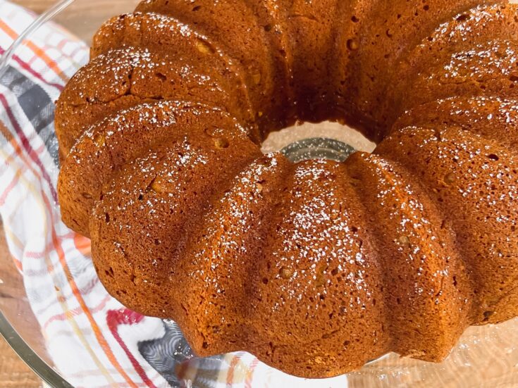 Pumpkin pecan Bundt Cake recipe