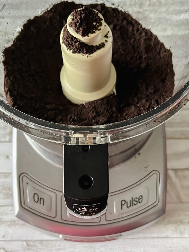 Cookie crumble in food processor