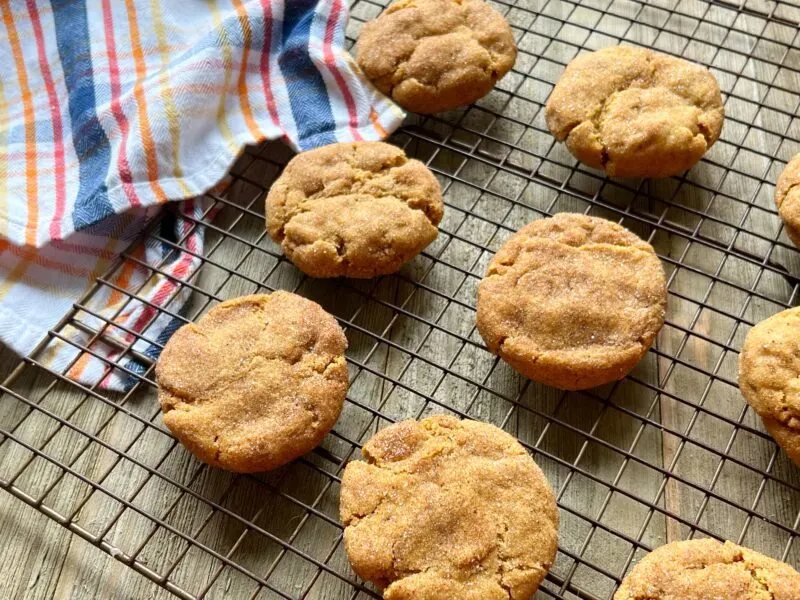 How to make classic pumpkin snickerdoodle cookies
