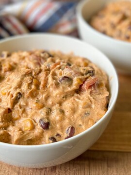 slow cooker creamy chicken chili recipe