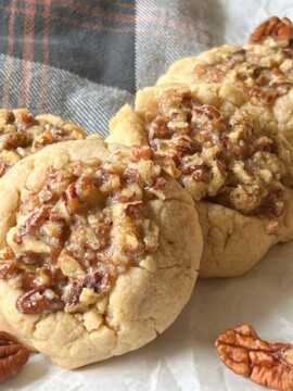 Pecan Pie Thumbprint Cookie Recipe