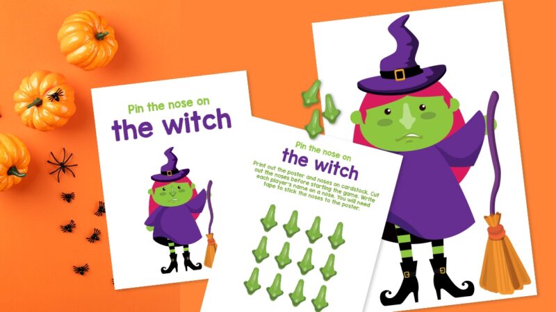 Printable Halloween Party Game For Kids