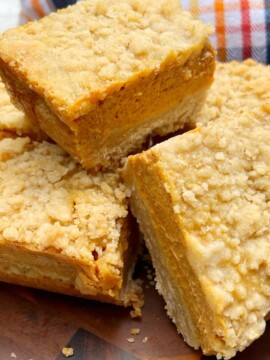 Pumpkin Streusel Dessert Bars Recipe