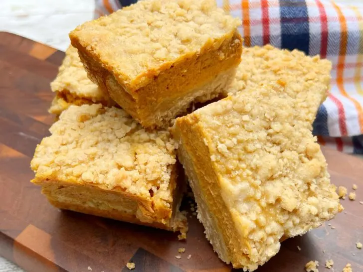 Pumpkin Streusel Dessert Bars Recipe