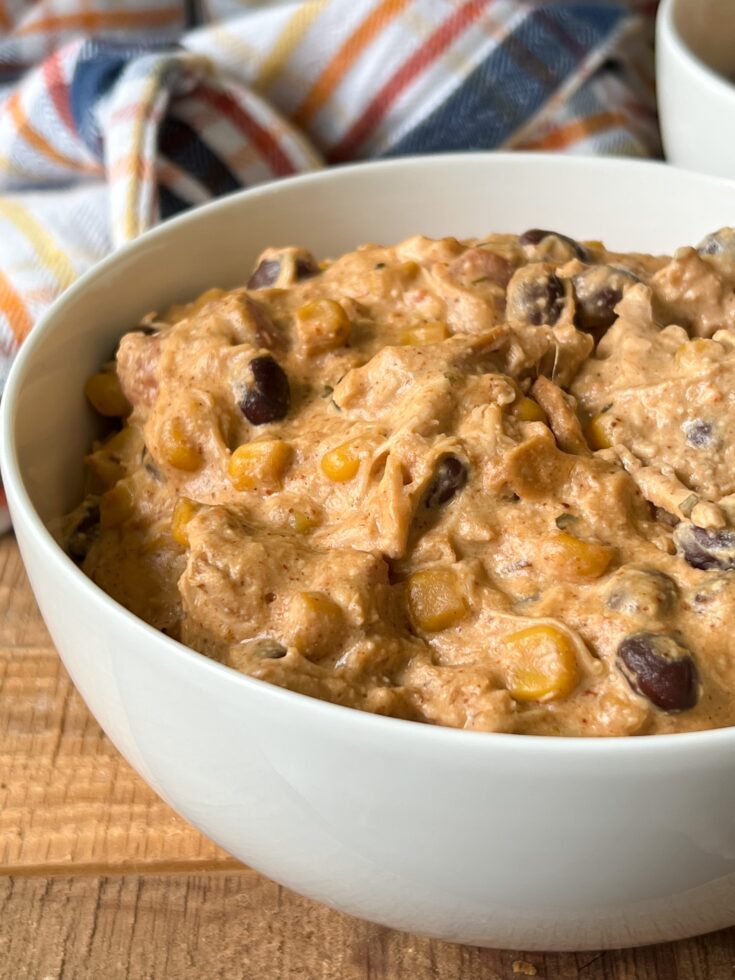 Slow Cooker Creamy Chicken Chili