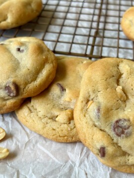 Salted Peanut Chocolate Chip Cookies Recipe