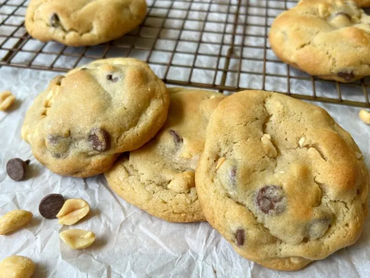 Salted Peanut Chocolate Chip Cookies Recipe