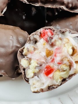Cherry Coconut Pecan Candy Christmas