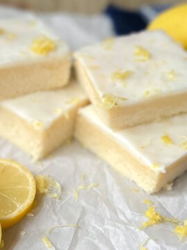 Easy Lemon Brownies Recipe