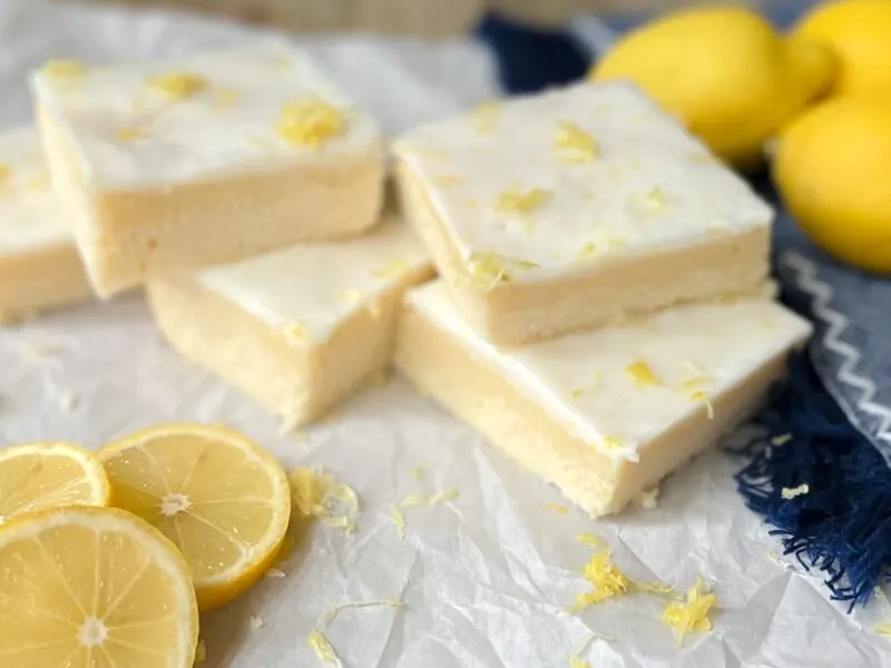 Easy Lemon Brownies Recipe