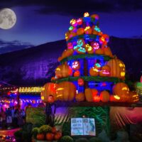 Stone Mountain Park Glowing Pumpkins